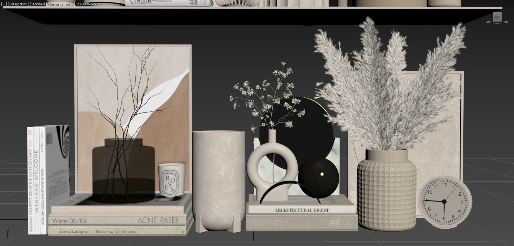 Decorative Set 103 3D model_8