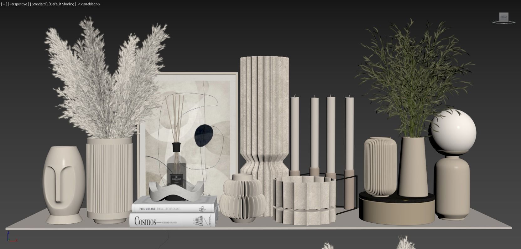 Decorative Set 103 3D model_9