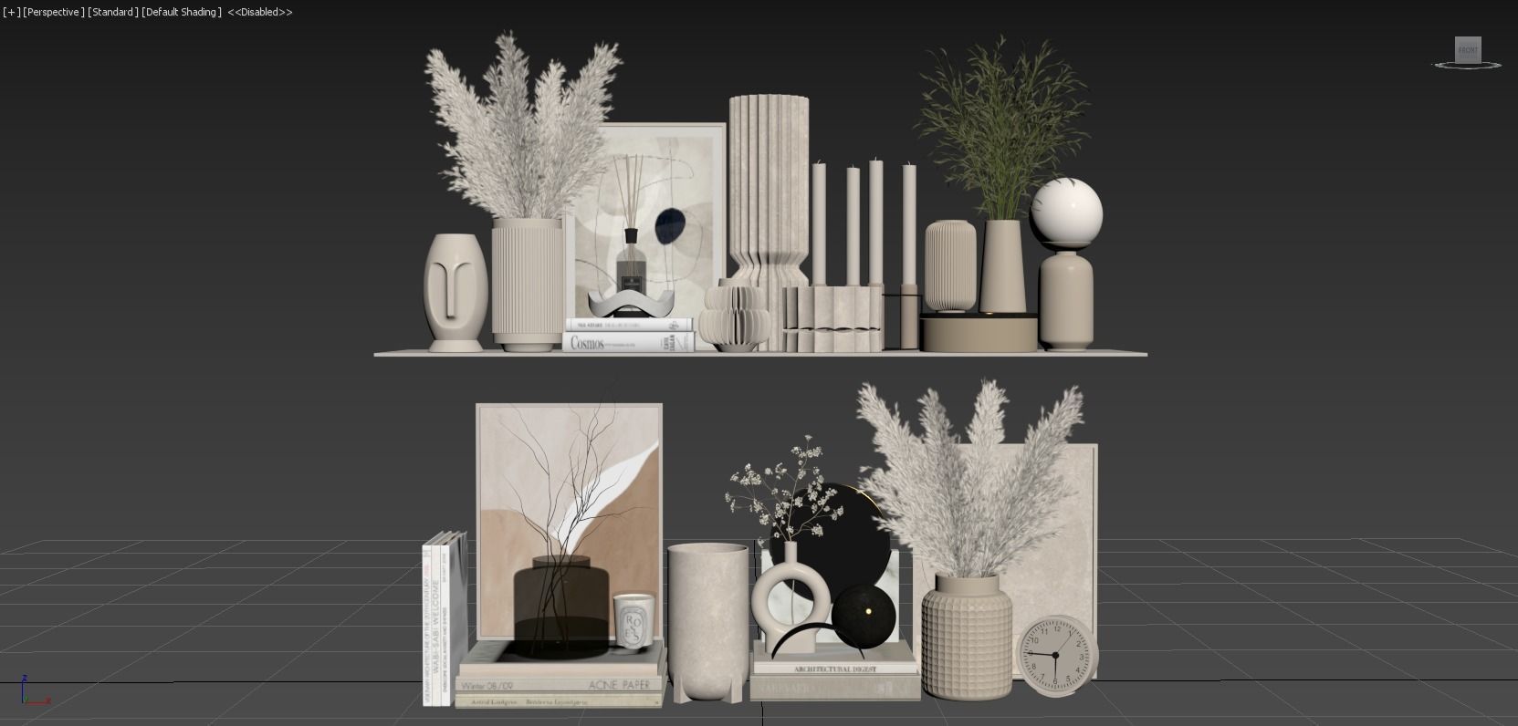 Decorative Set 103 3D model_7