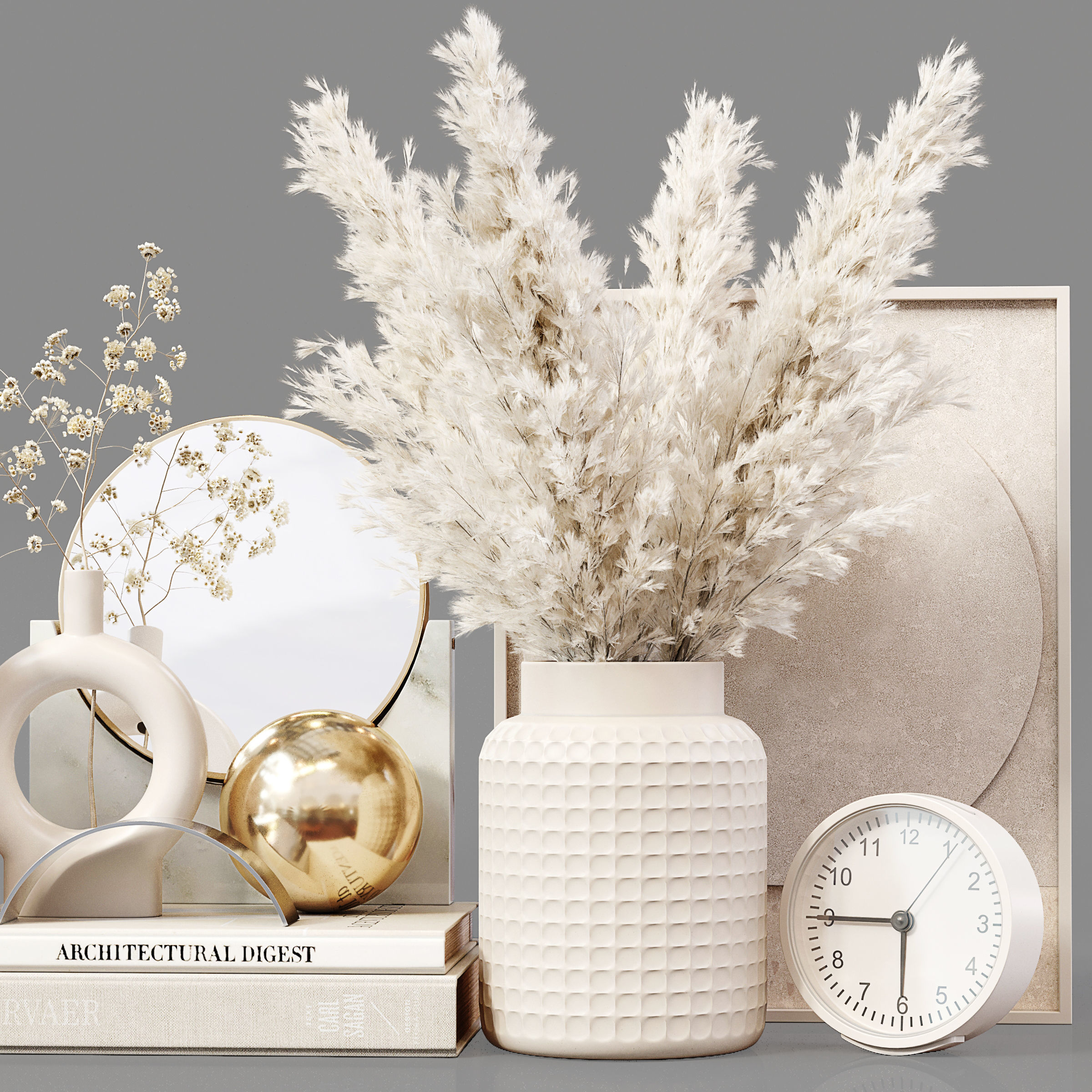 Decorative Set 103 3D model_2