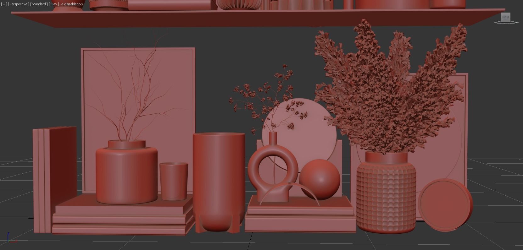 Decorative Set 103 3D model_12