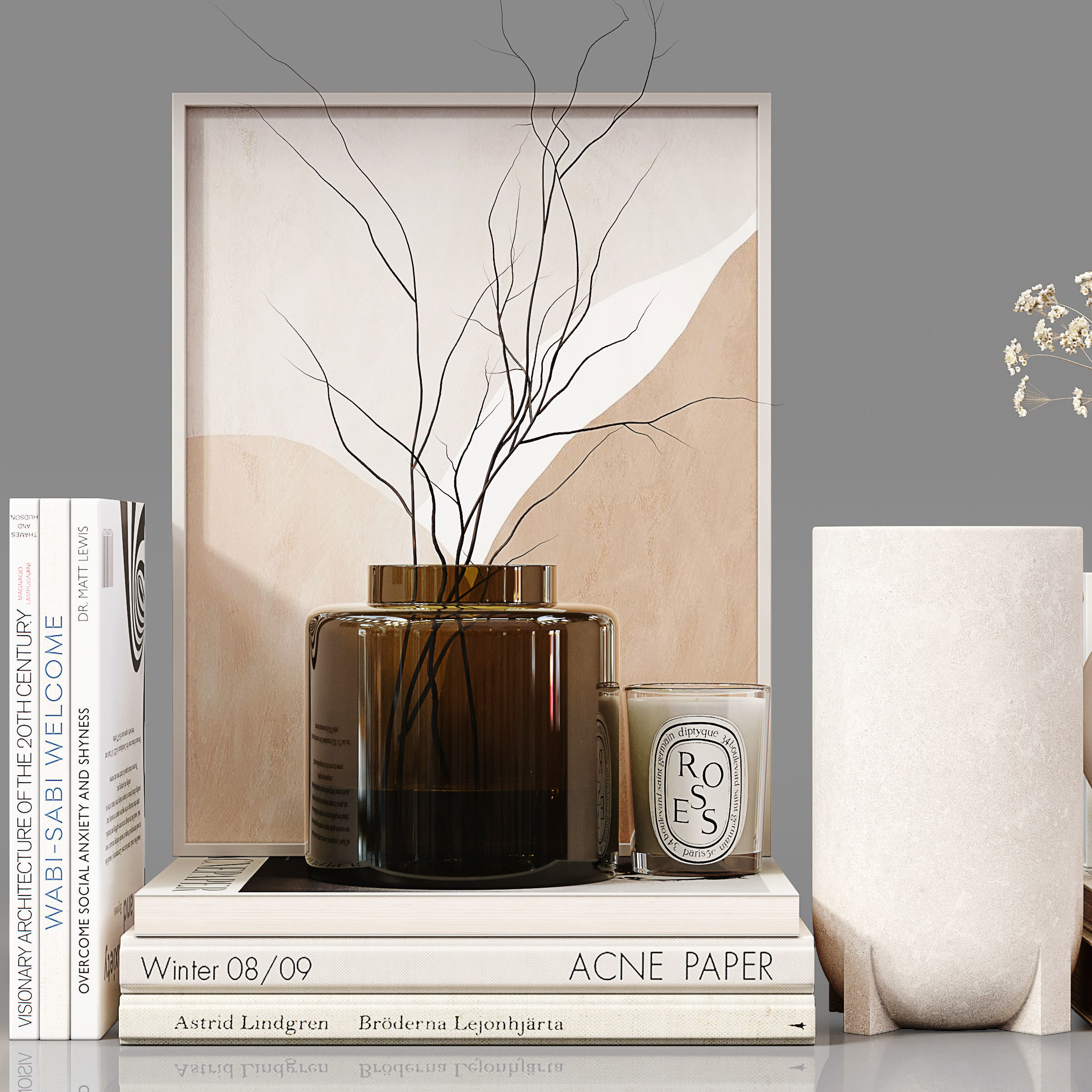 Decorative Set 103 3D model_17