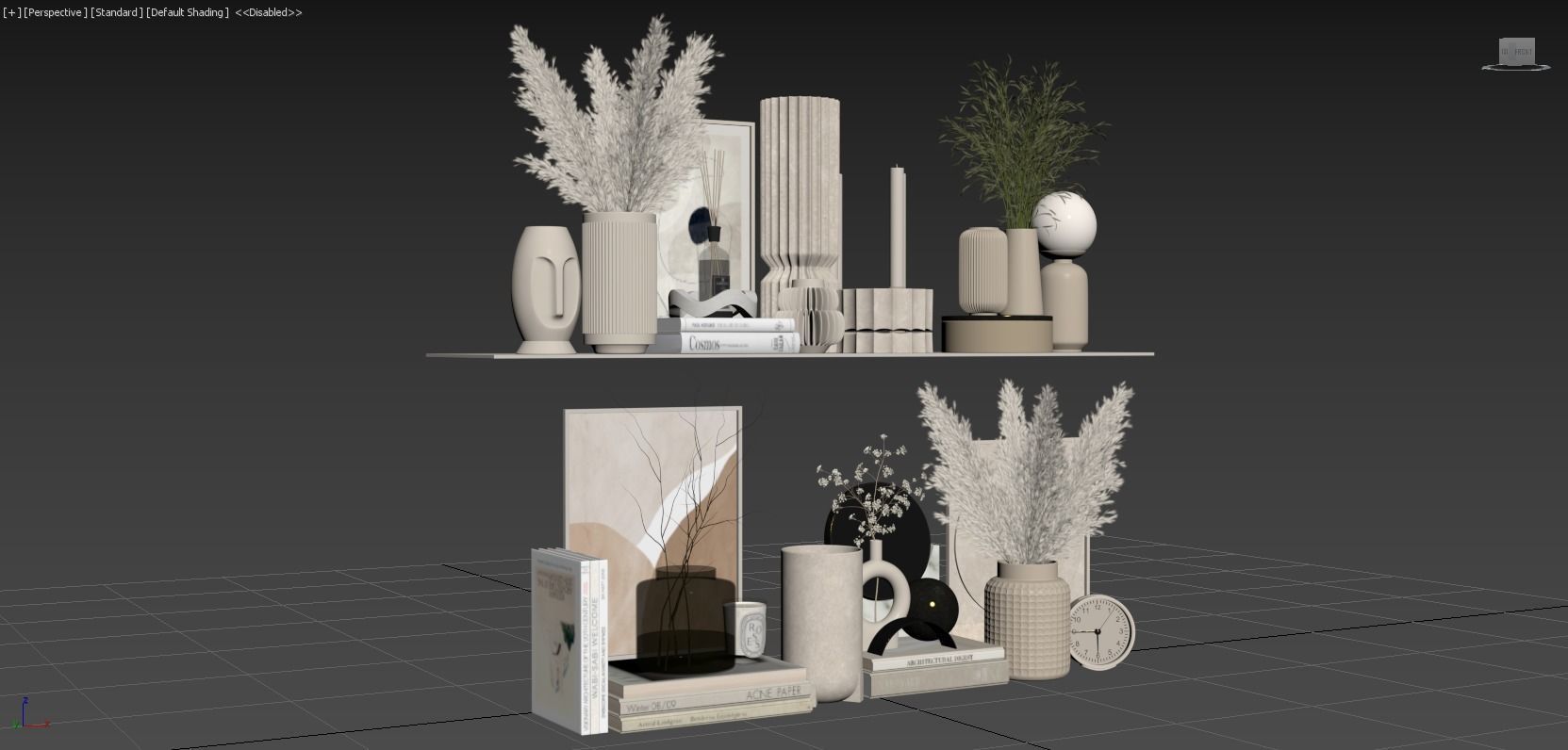 Decorative Set 103 3D model_10