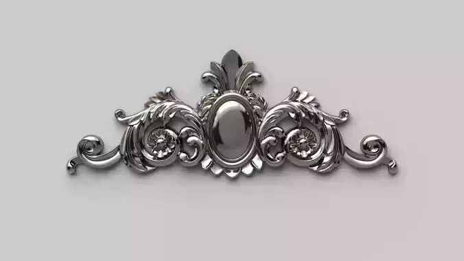CNC model item 2 Sculpted Ornament Pack Vol 5 3D print model 3D print model