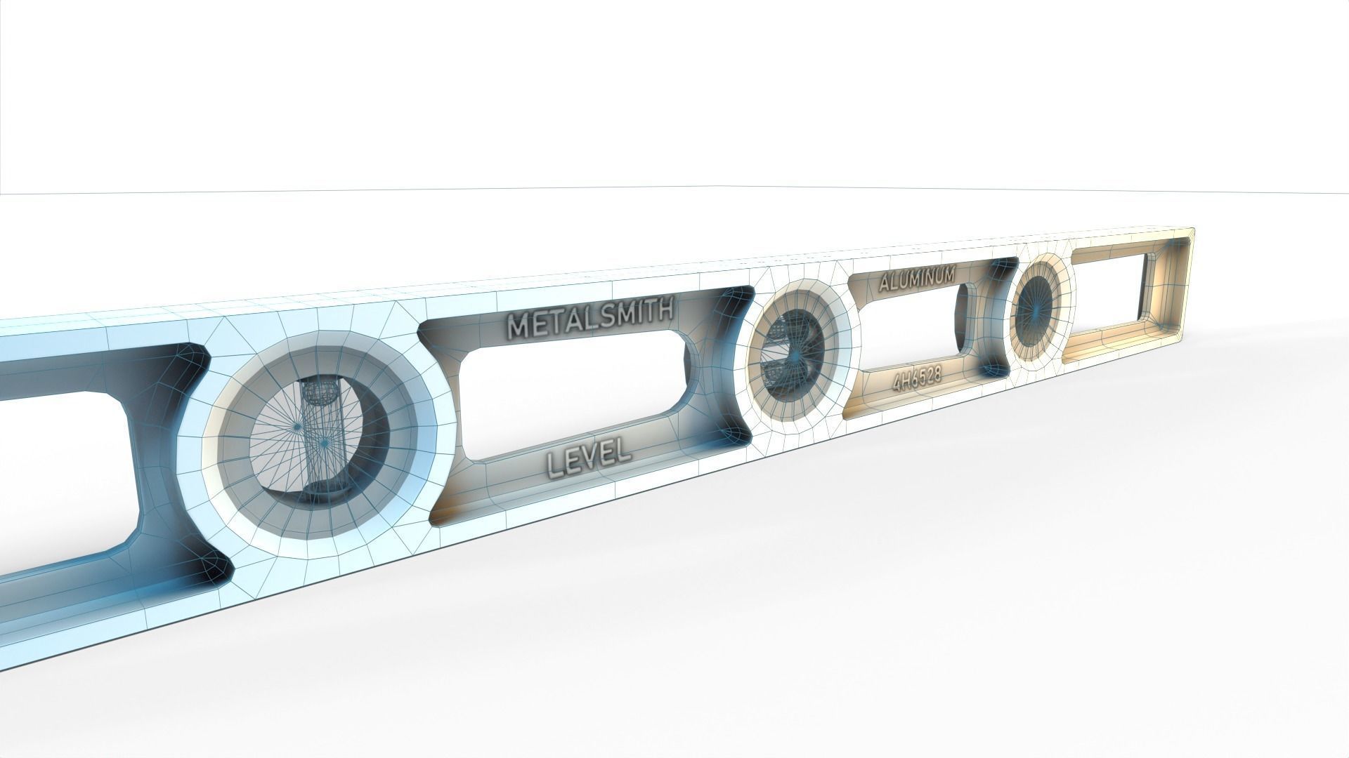 Hardware Level Low-poly 3D model_5