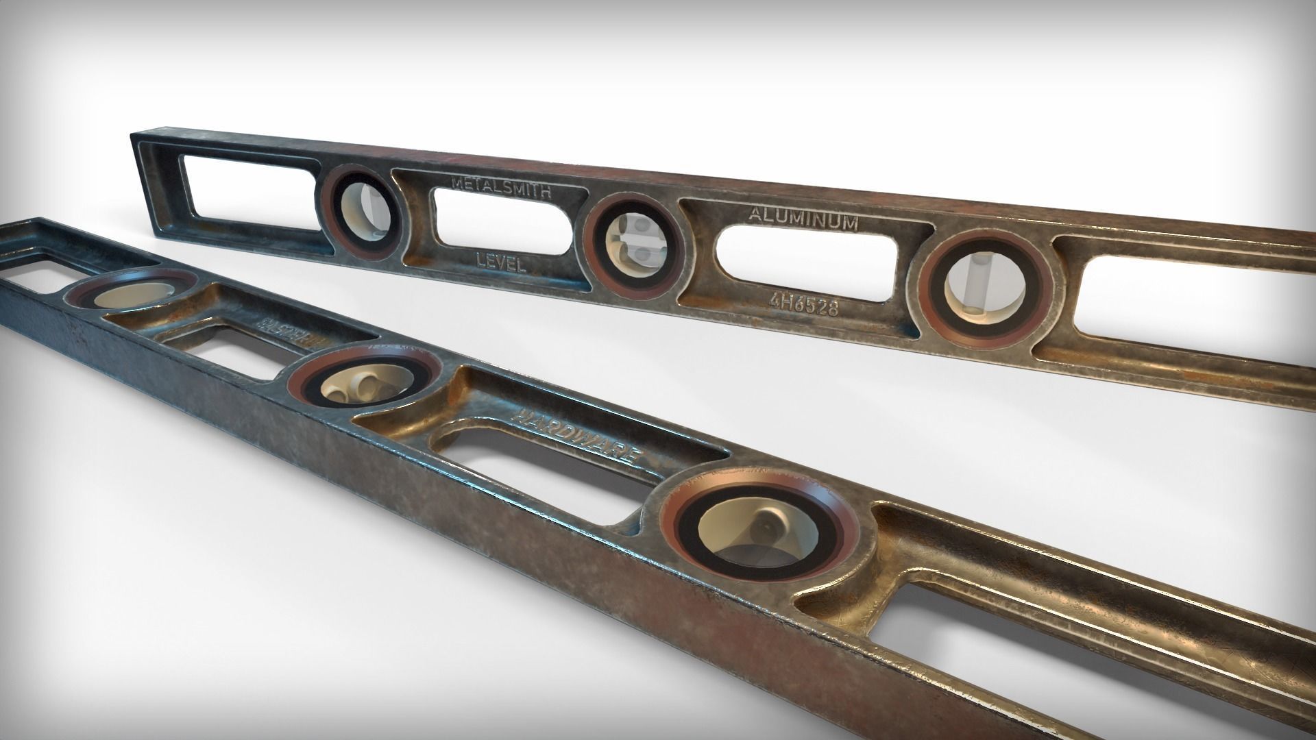 Hardware Level Low-poly 3D model_1