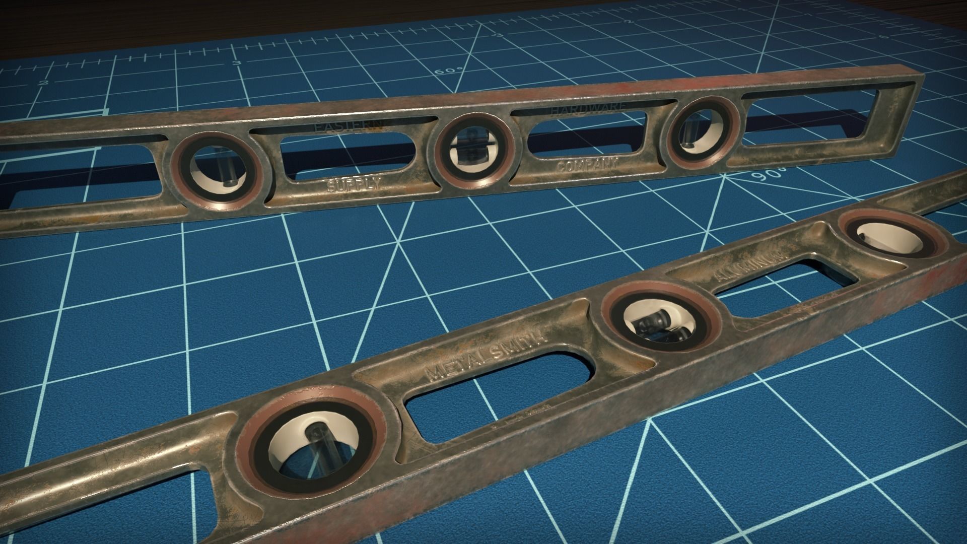 Hardware Level Low-poly 3D model_6