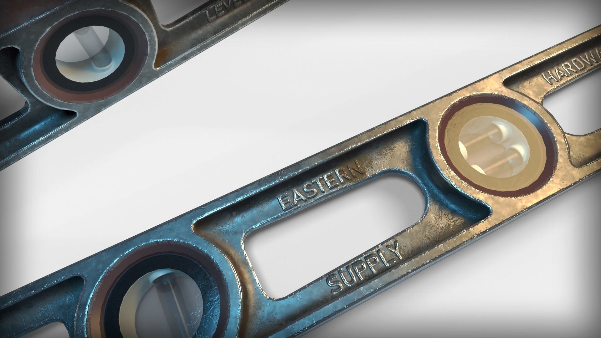 Hardware Level Low-poly 3D model_3