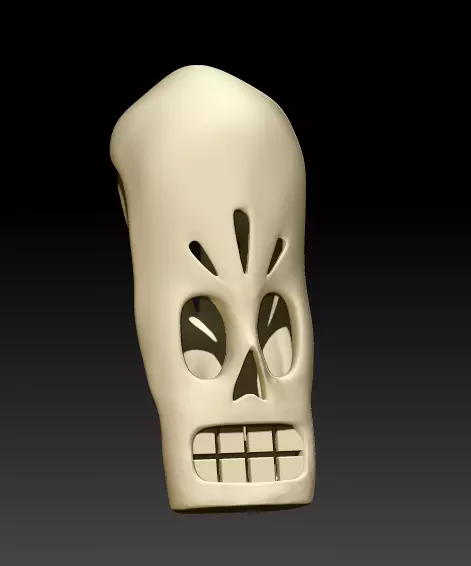 manny calaveras head 3D print model