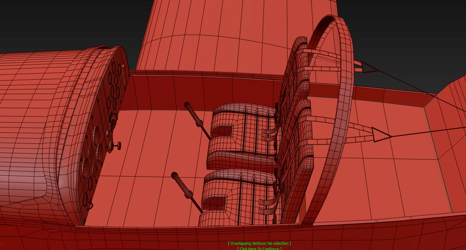 Evector EV 97 ultralight aircraft low-mid poly 3d model Low-poly 3D model_22