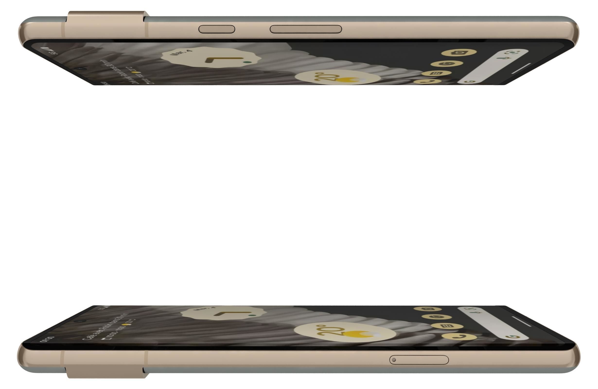 Google Pixel 7 Pro All Colors Low-poly 3D model_34