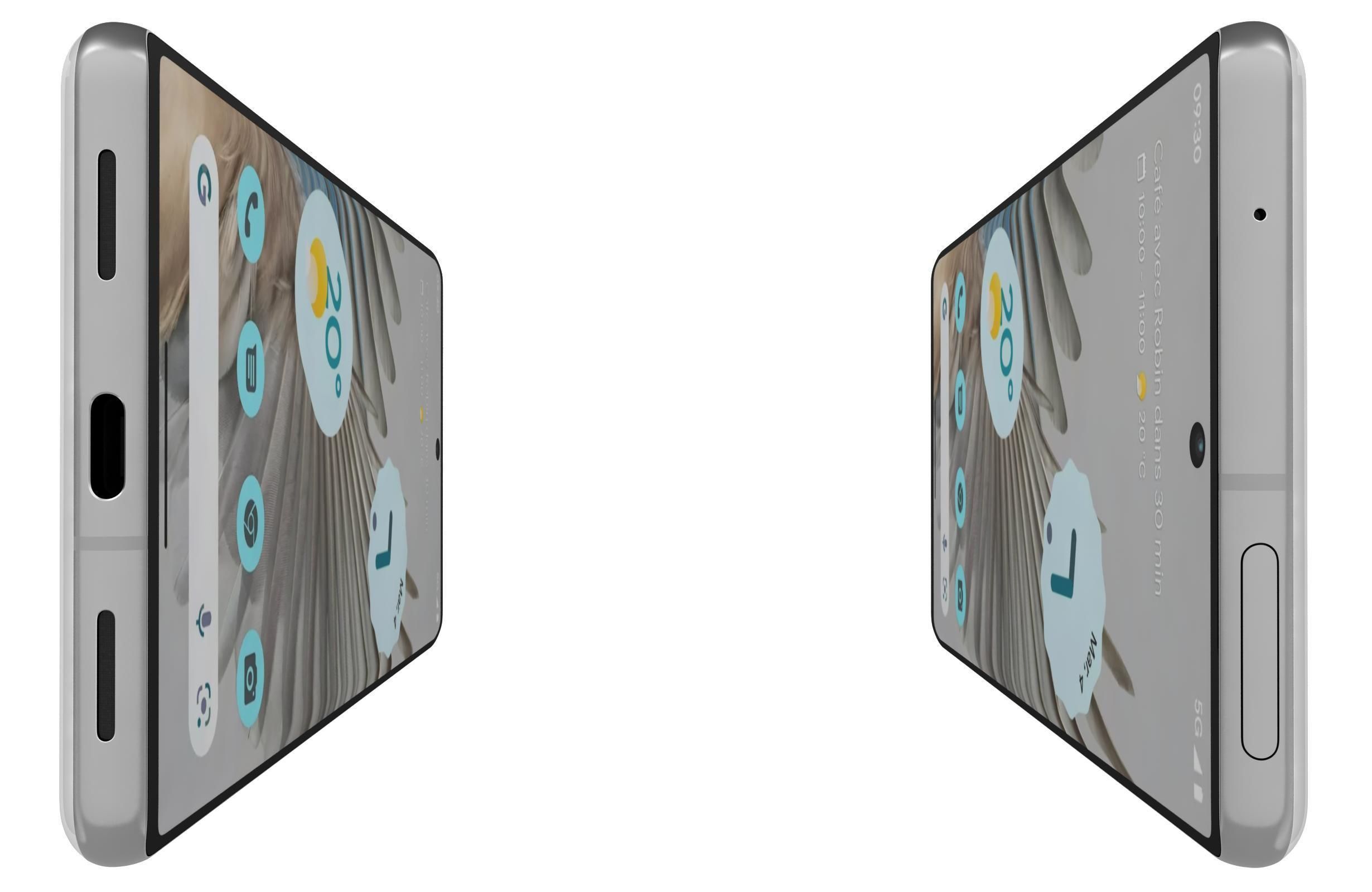 Google Pixel 7 Pro All Colors Low-poly 3D model_21