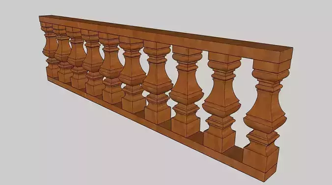 Baluster 3D Model Download 3D model Sketchup 3D model 3D model