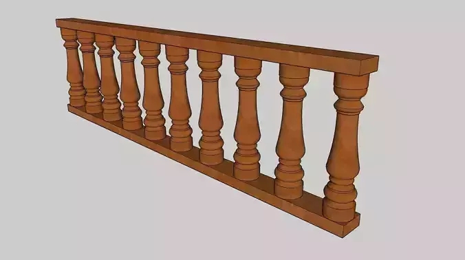 Baluster 3D Model Download 3D model Sketchup 3D model 3D model