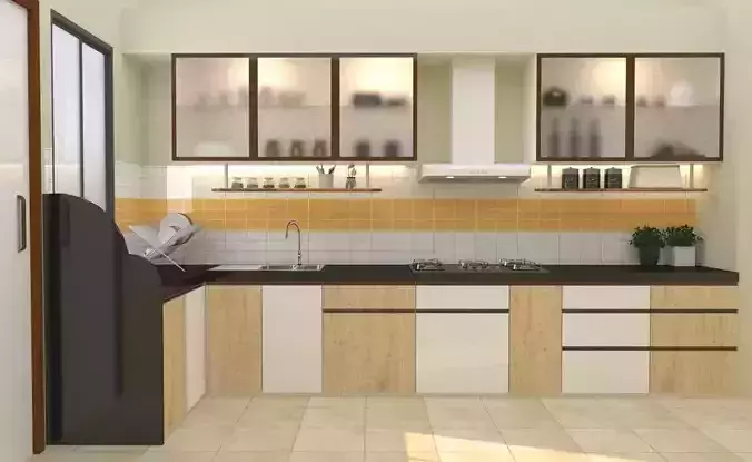 L Shape Kitchen