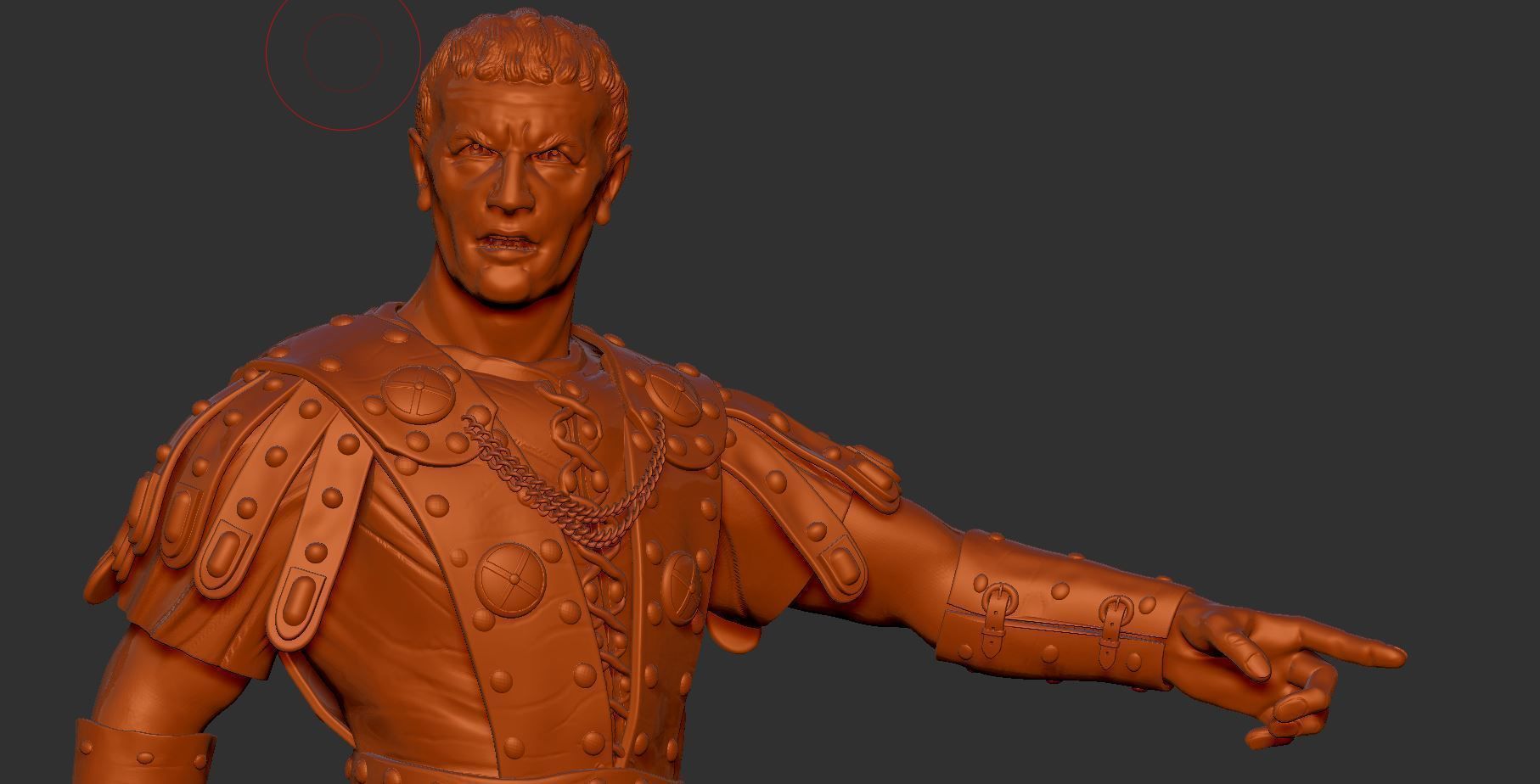 Roman General 3D print model_3