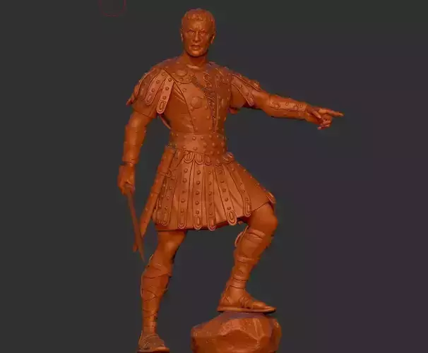 Roman General  3D print model