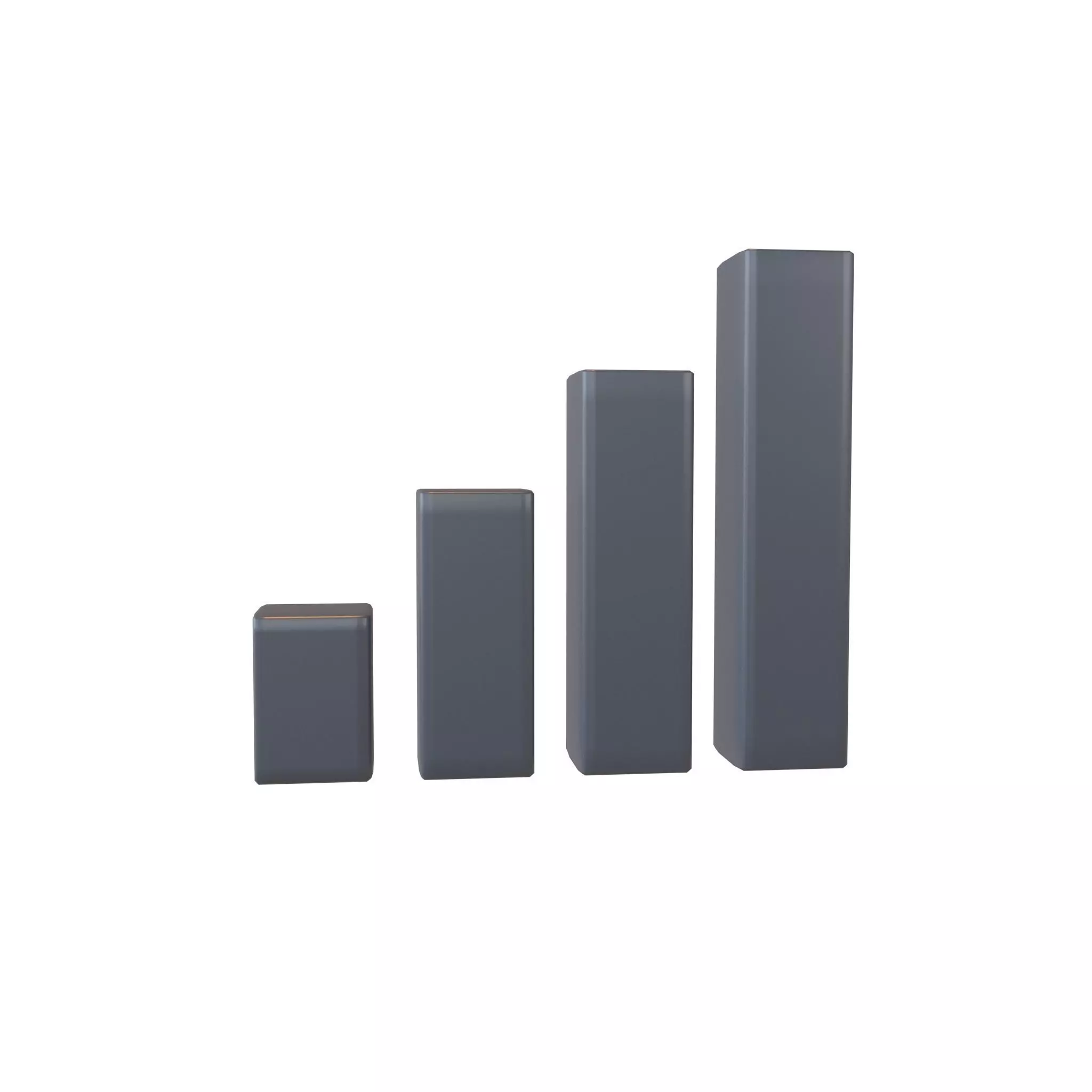 Cellular Signal Symbol v1 001 Low-poly 3D model_0