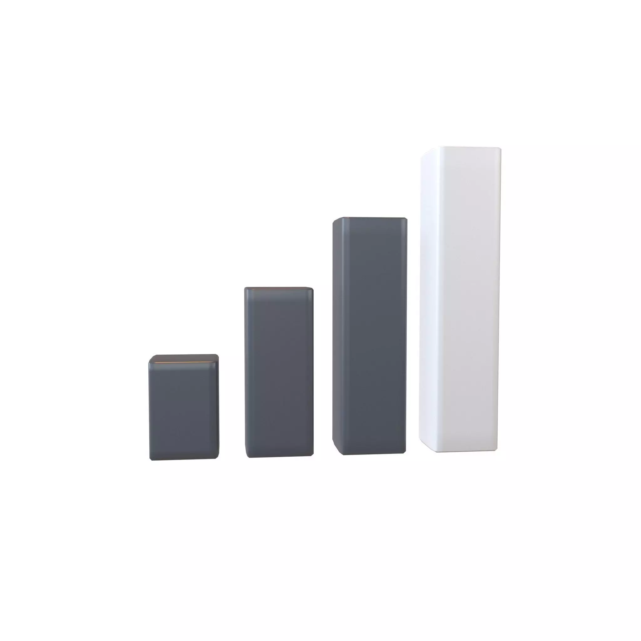 Cellular Signal Symbol v1 002 Low-poly 3D model_0