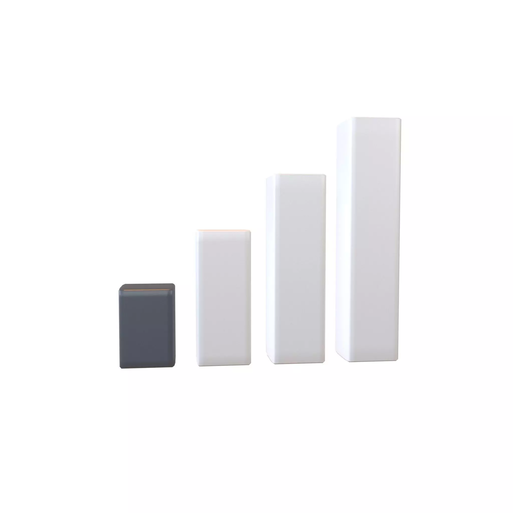 Cellular Signal Symbol v1 004 Low-poly 3D model_0