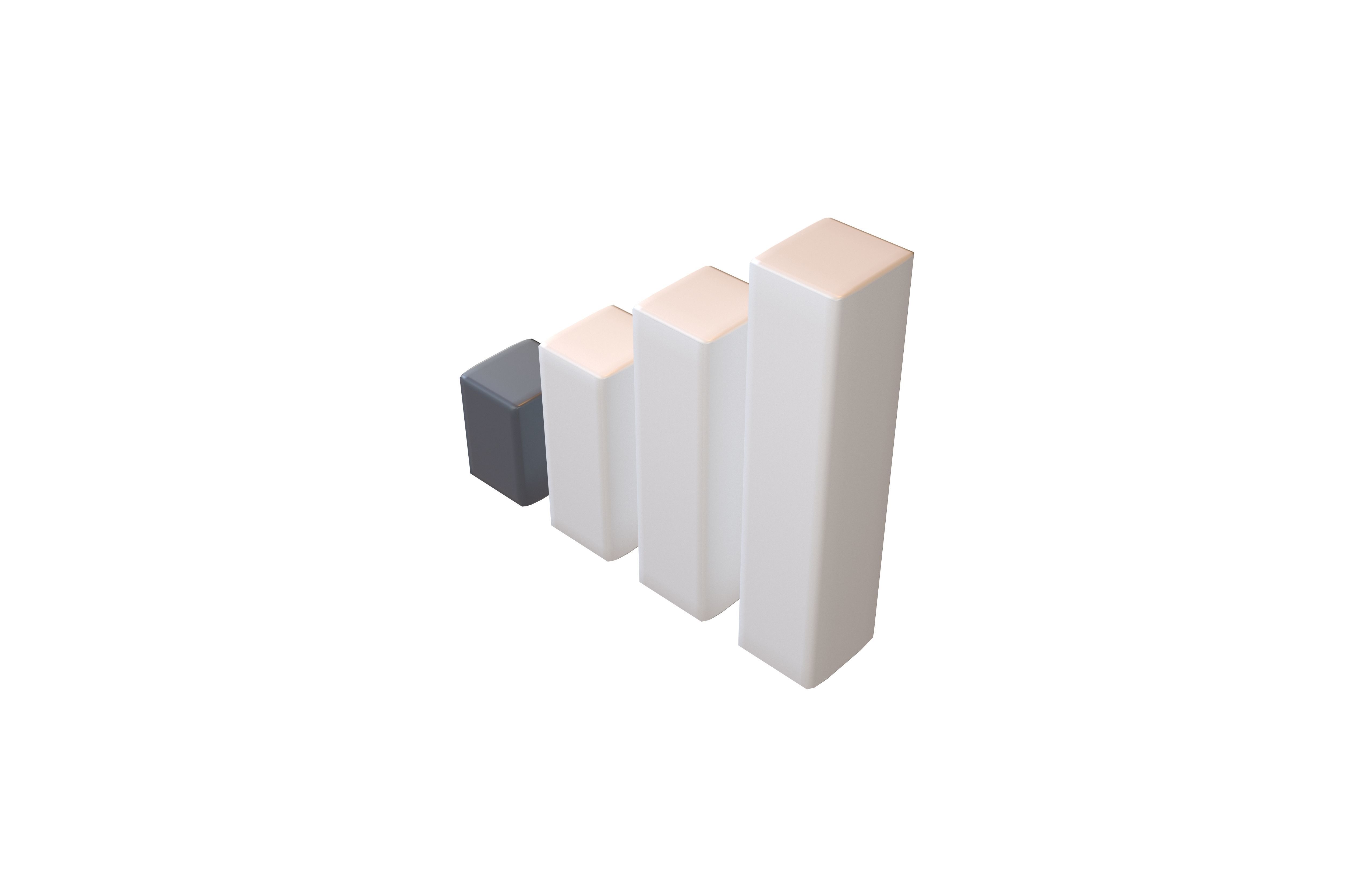 Cellular Signal Symbol v1 004 Low-poly 3D model_2
