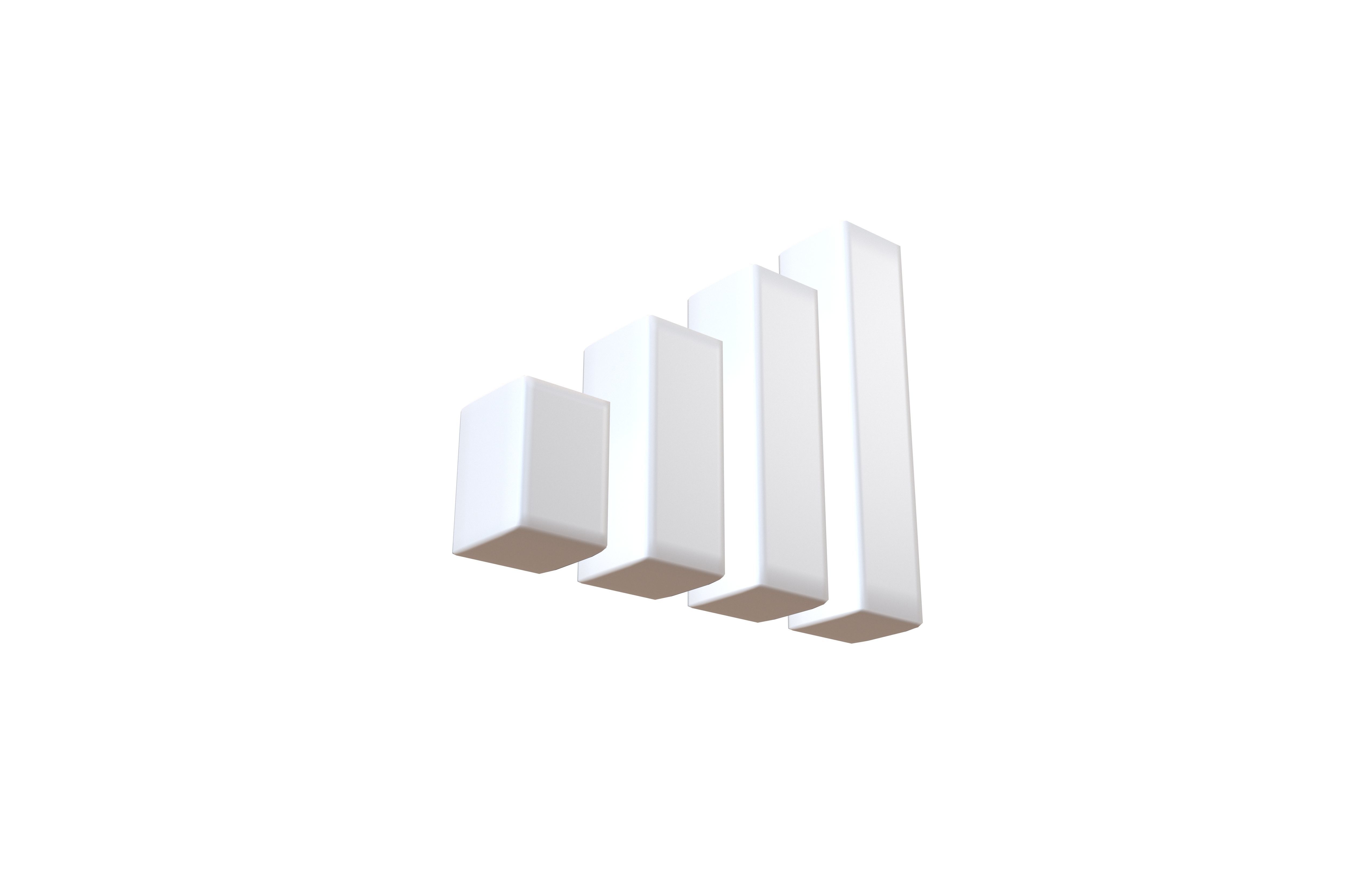 Cellular Signal Symbol v1 005 Low-poly 3D model_3