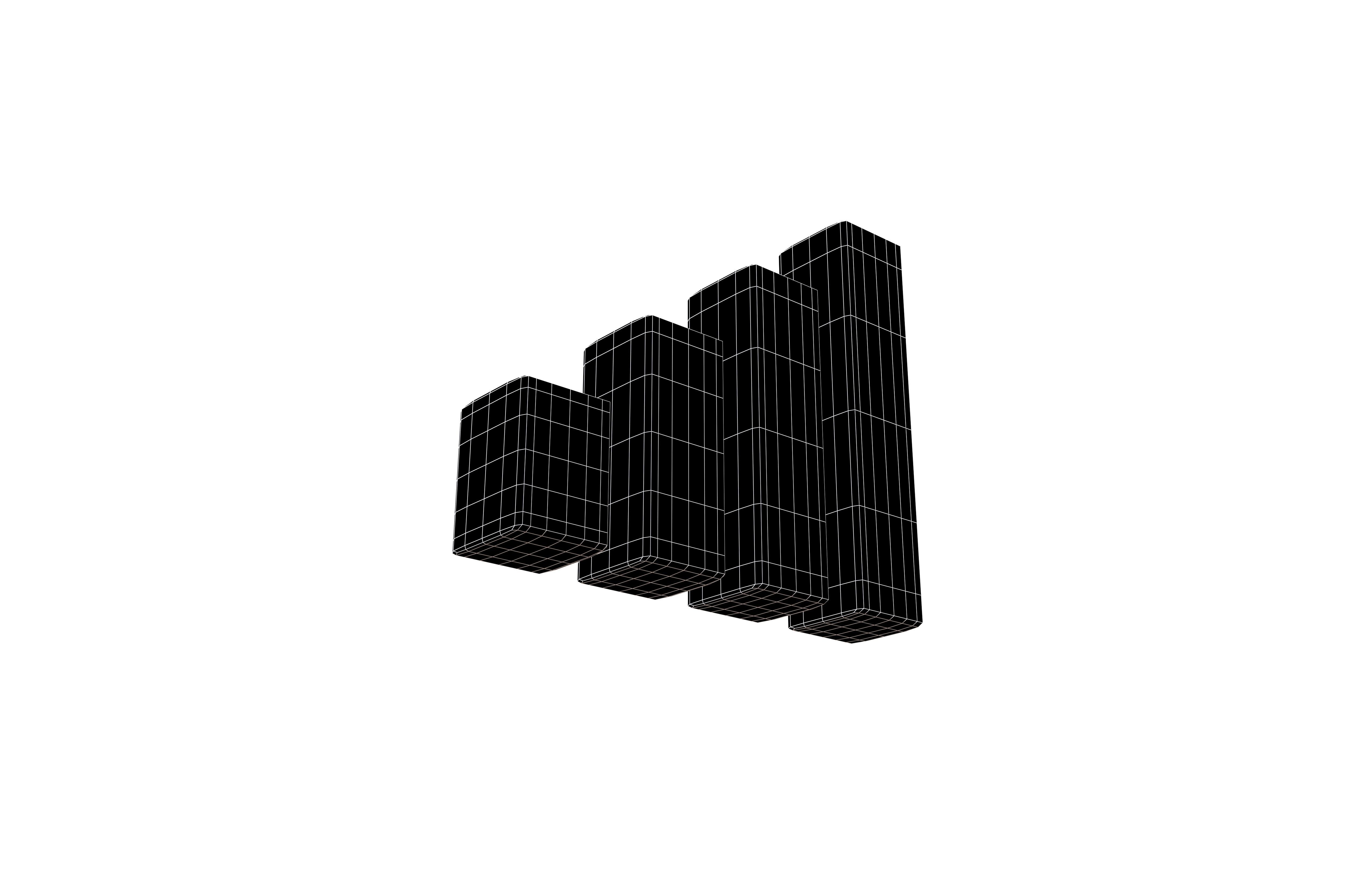 Cellular Signal Symbol v1 005 Low-poly 3D model_6