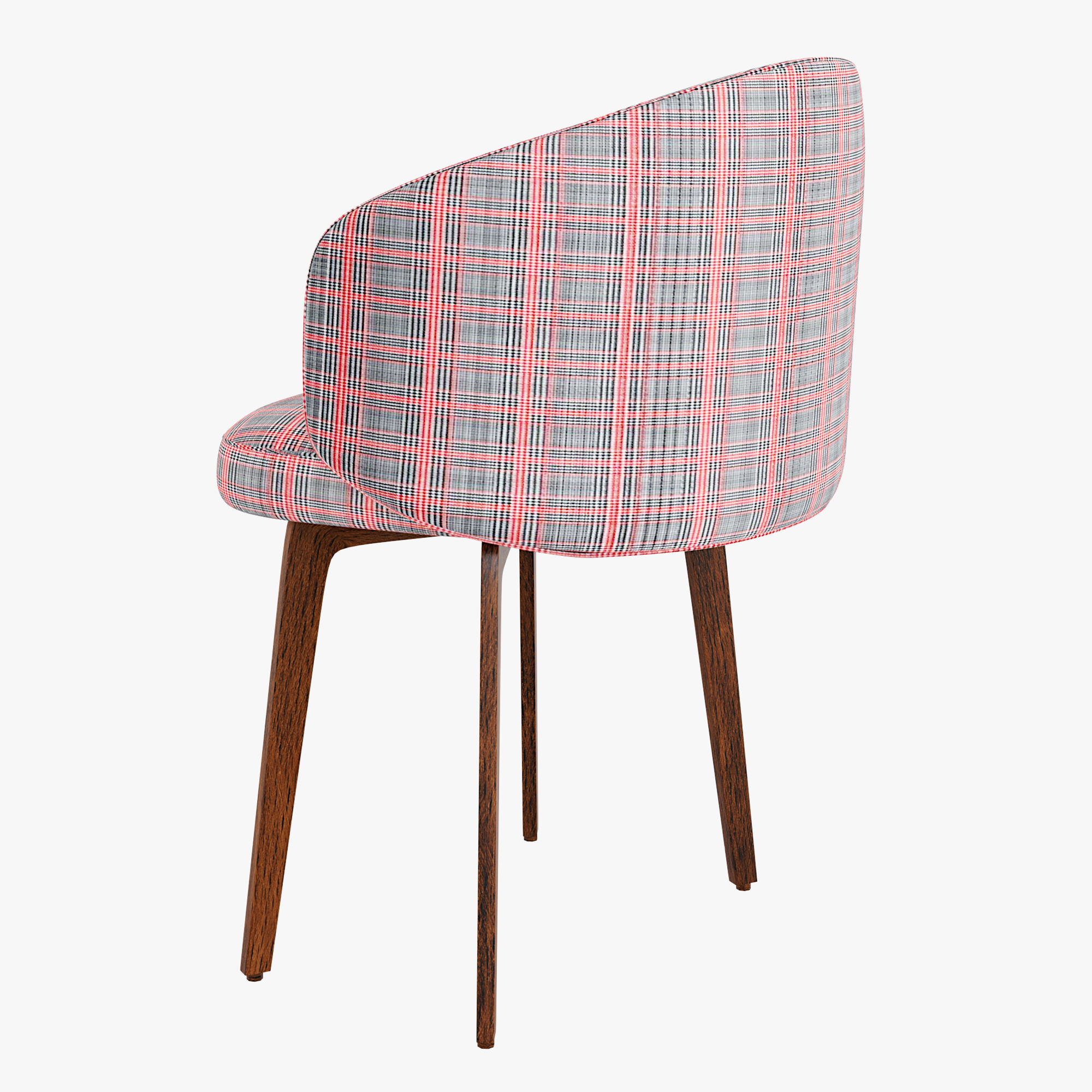 BEA Upholstered chair Free low-poly 3D model_3