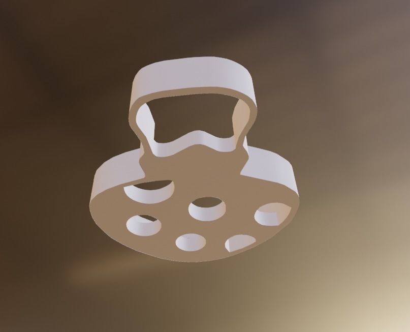 Mushroom Cookie Cutter 3D print model_7