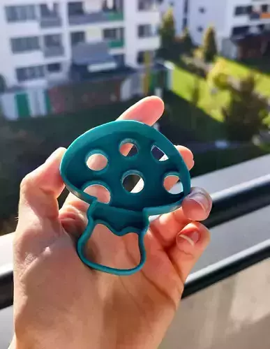 Mushroom Cookie Cutter 3D print model