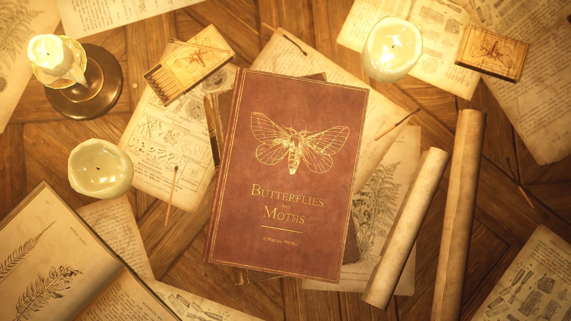 Victorian Laboratory Props Pack Low-poly 3D model_1