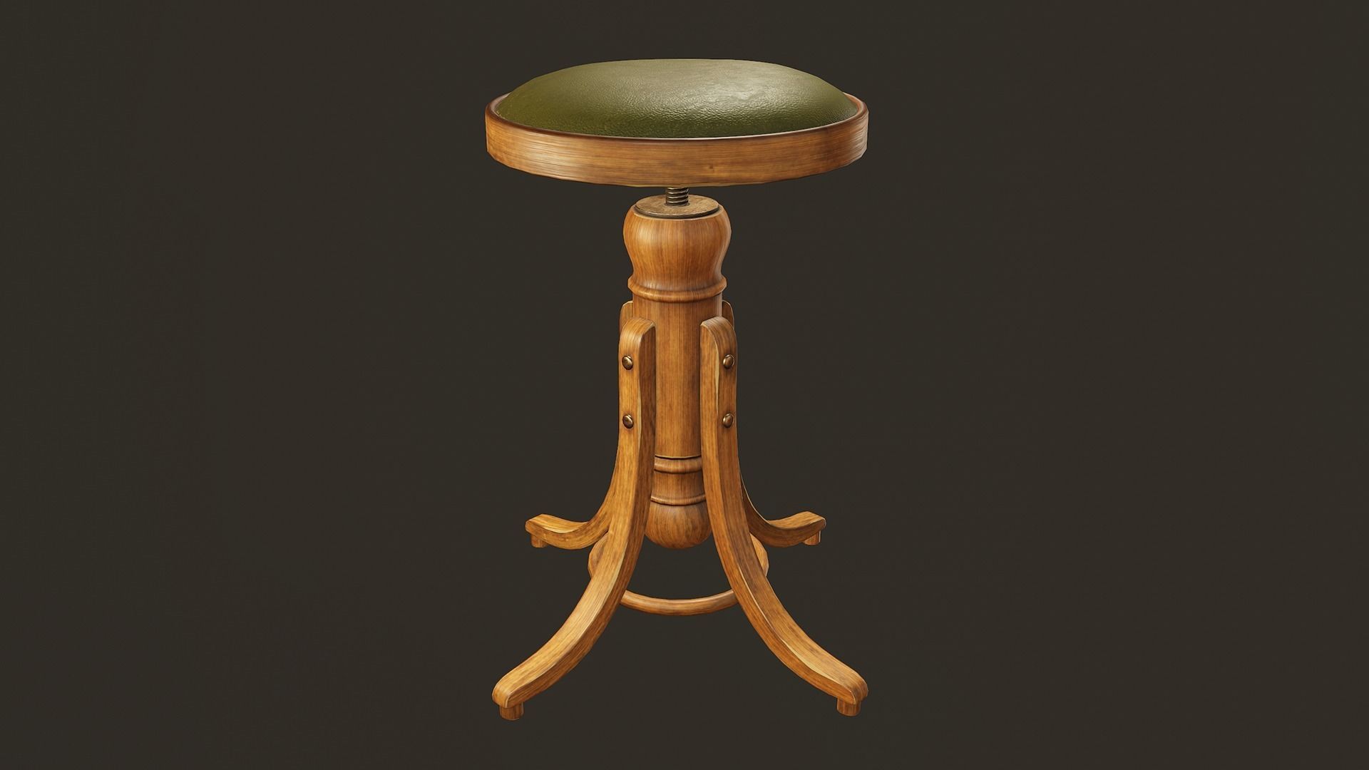 Victorian Laboratory Props Pack Low-poly 3D model_10