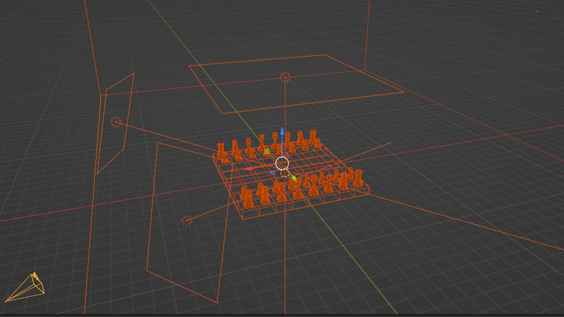 Chess Pieces 3D Model 3D model_18