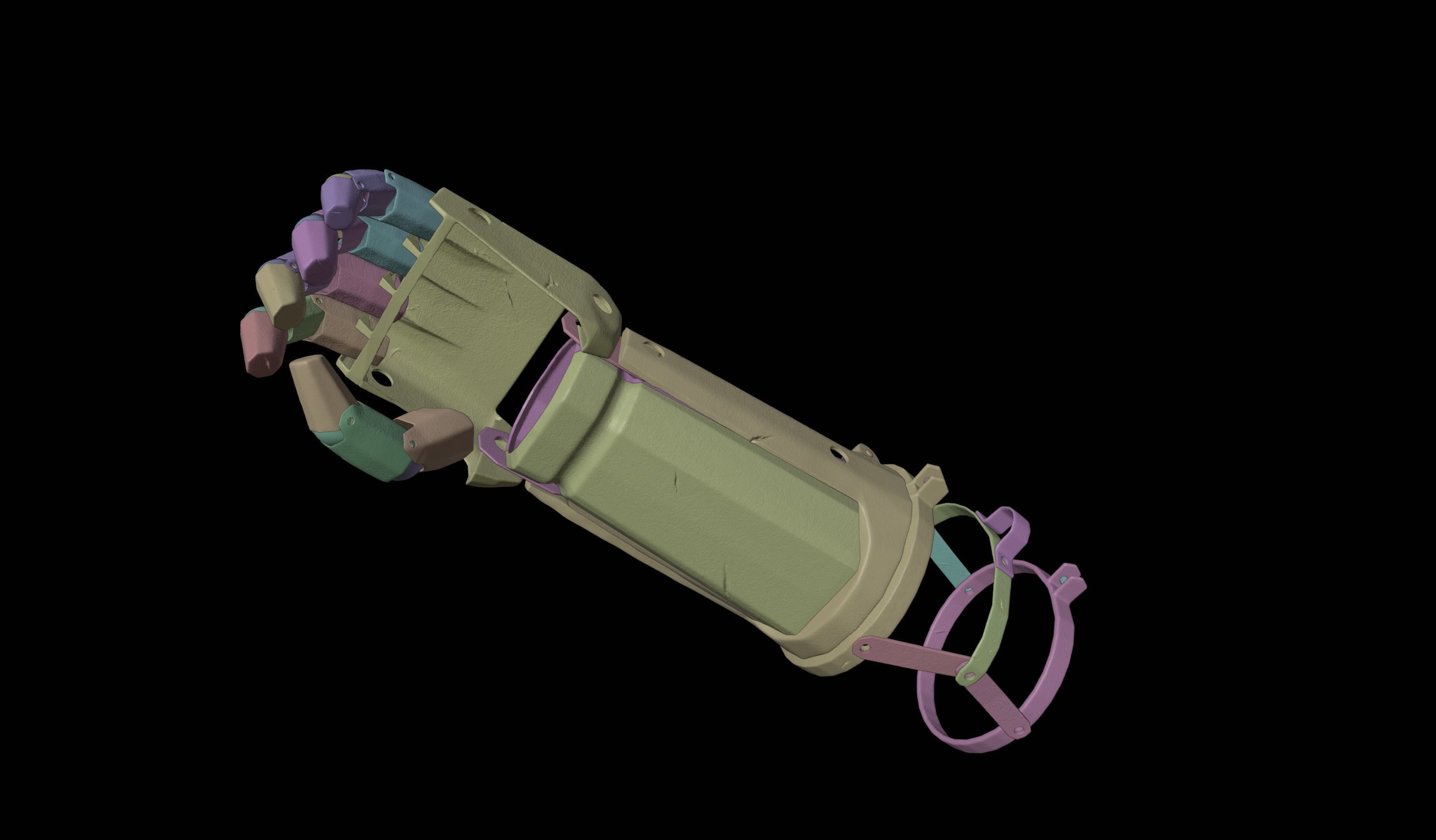 Guts Mechanical Arm Fan Art for Cosplay 3D print model_13