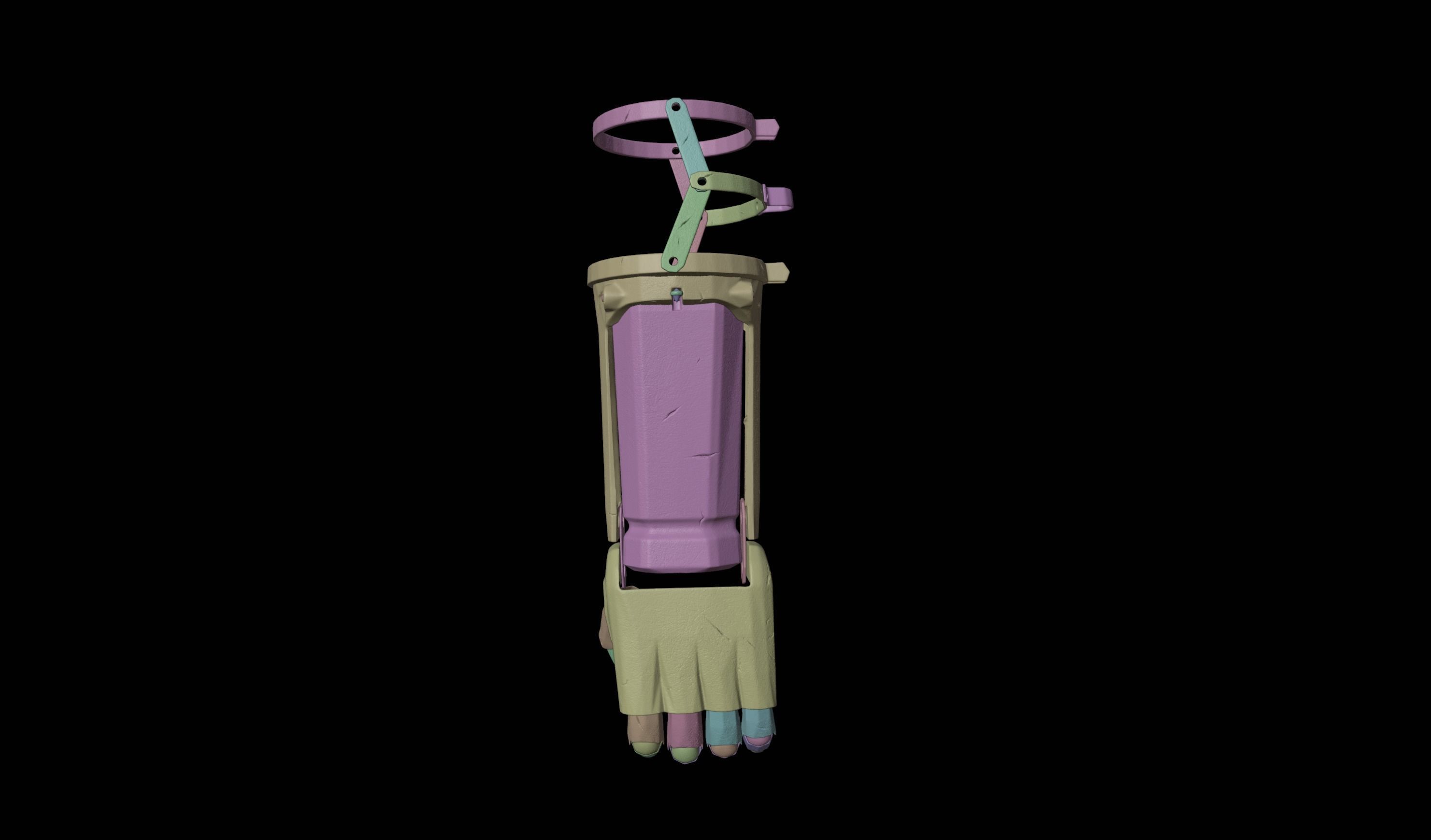 Guts Mechanical Arm Fan Art for Cosplay 3D print model_11