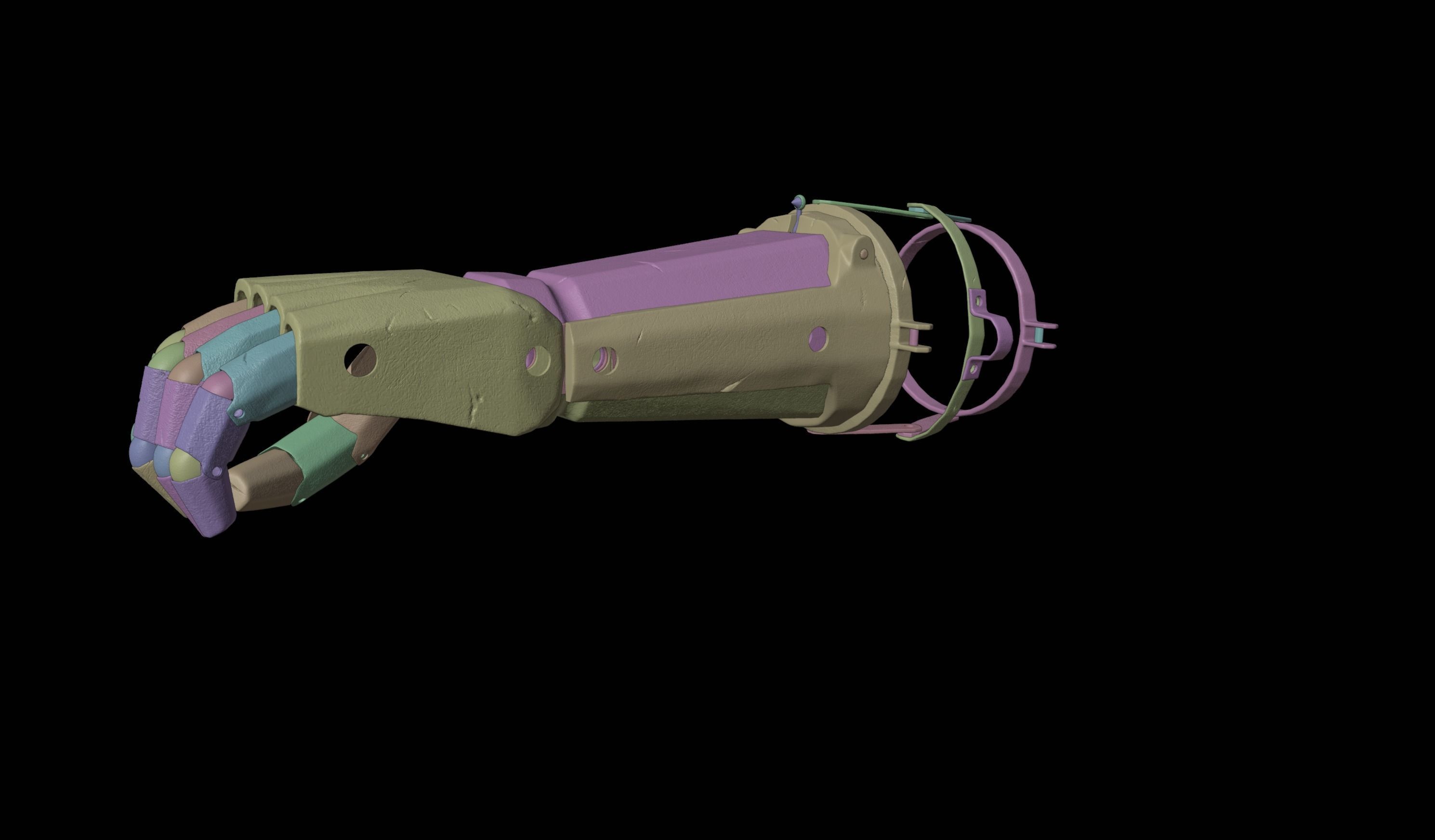 Guts Mechanical Arm Fan Art for Cosplay 3D print model_12