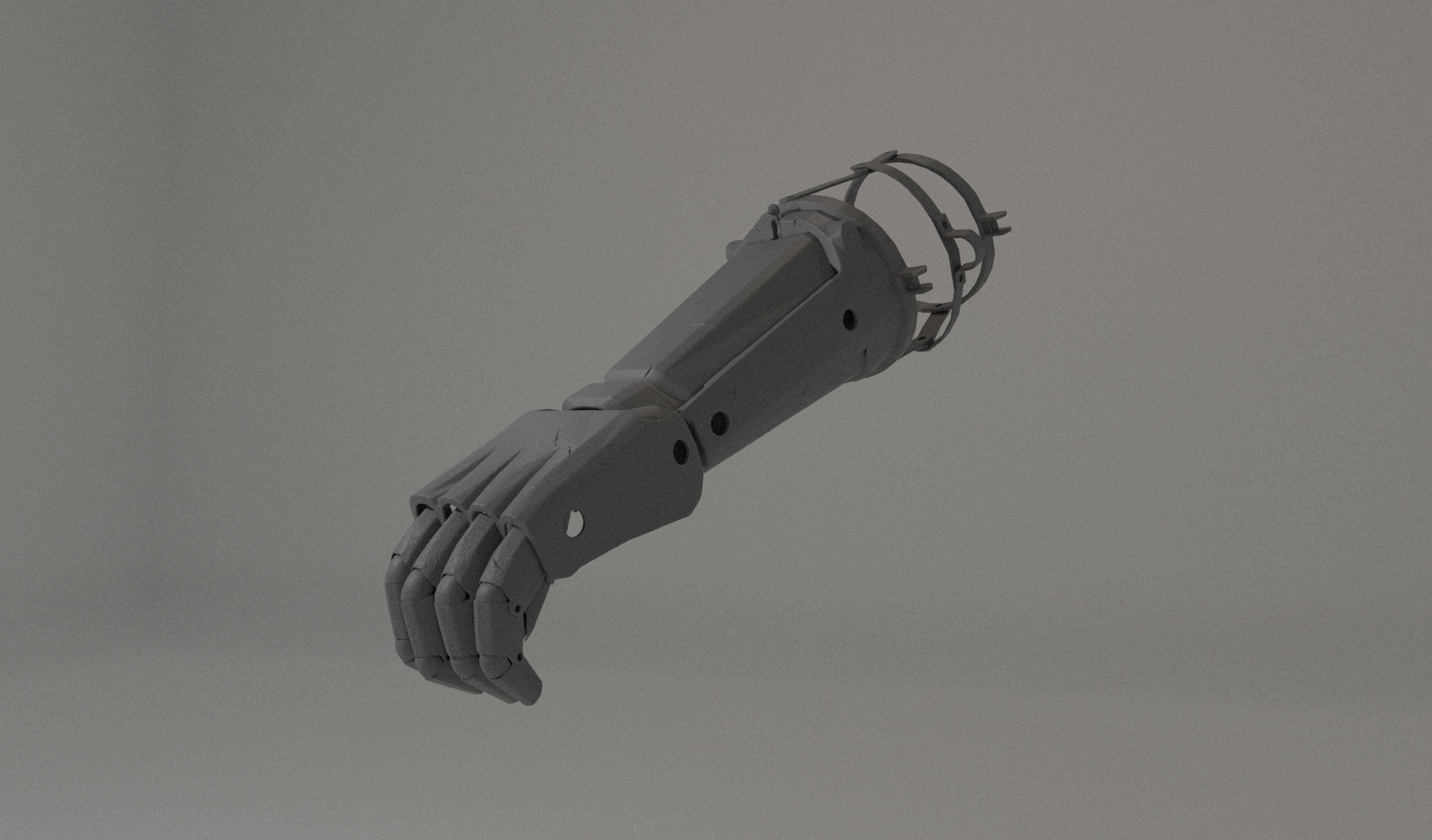 Guts Mechanical Arm Fan Art for Cosplay 3D print model_2