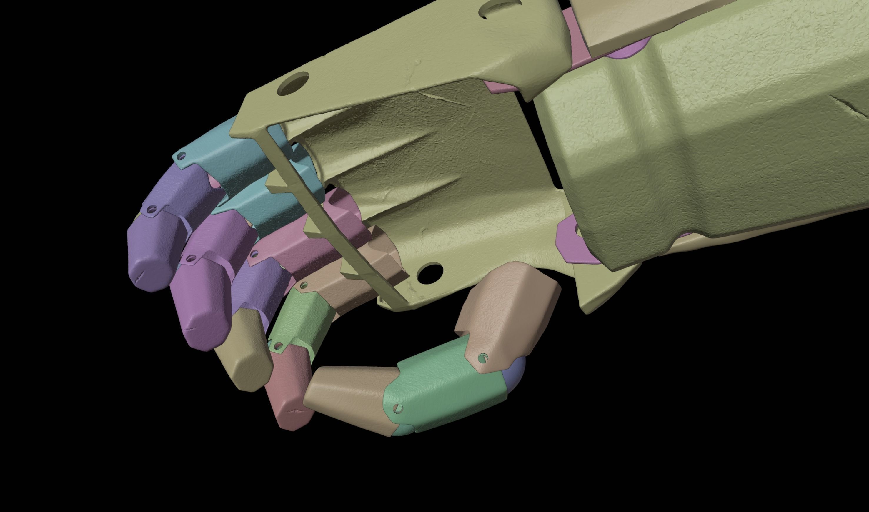 Guts Mechanical Arm Fan Art for Cosplay 3D print model_14