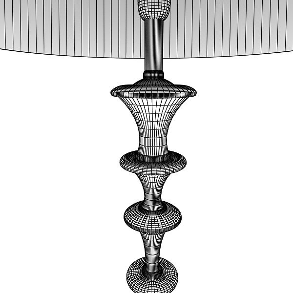 Modern Floor Lamp 08 Lunette 3D model_9