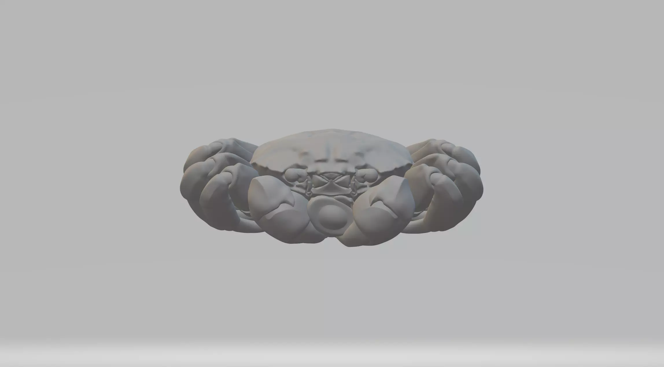 Lucky Crab 3D Model Free 3D print model