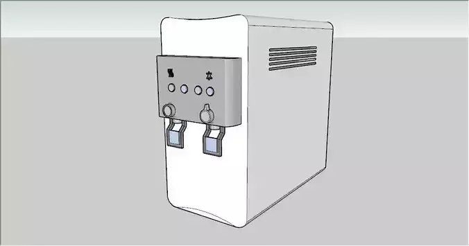 07 water purifier models 3D model