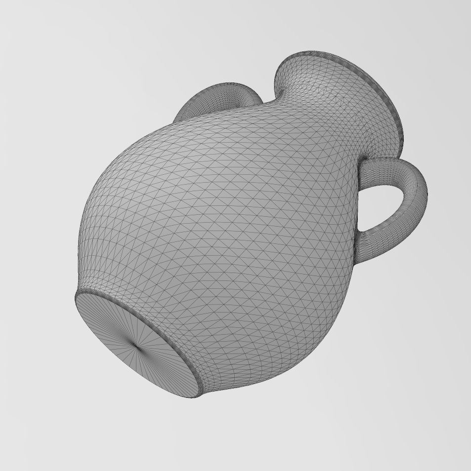 Simple Greek vintage urn and vase 3D print model_11