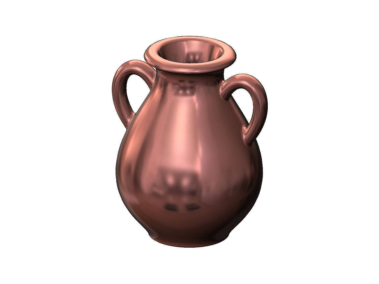 Simple Greek vintage urn and vase 3D print model_9