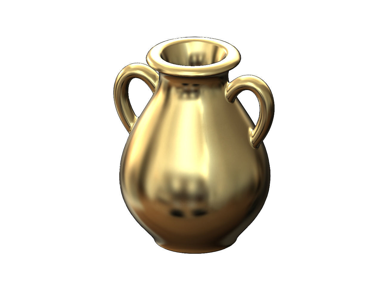 Simple Greek vintage urn and vase 3D print model_13