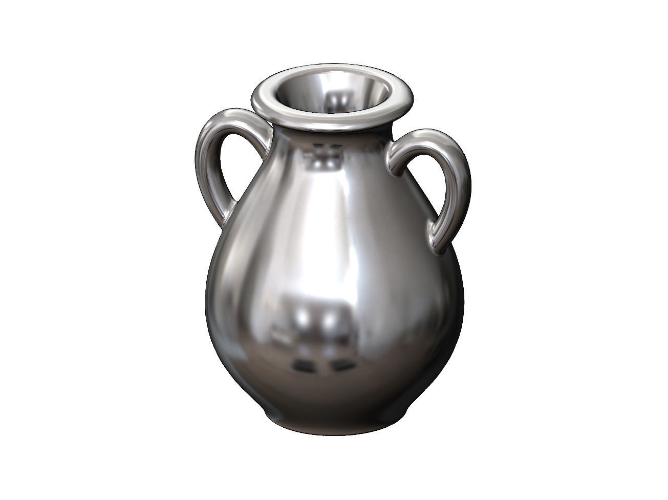 Simple Greek vintage urn and vase 3D print model_14