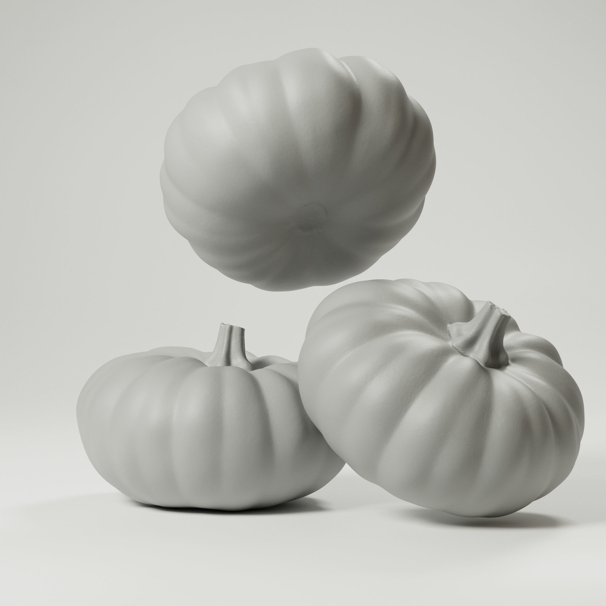 Pumpkin 3D model_3