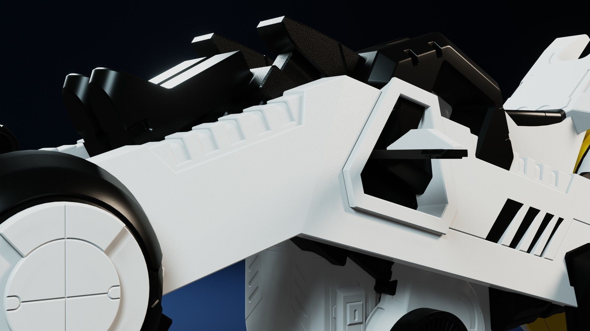 SCI-FI SPORTS BIKE 3D model_3