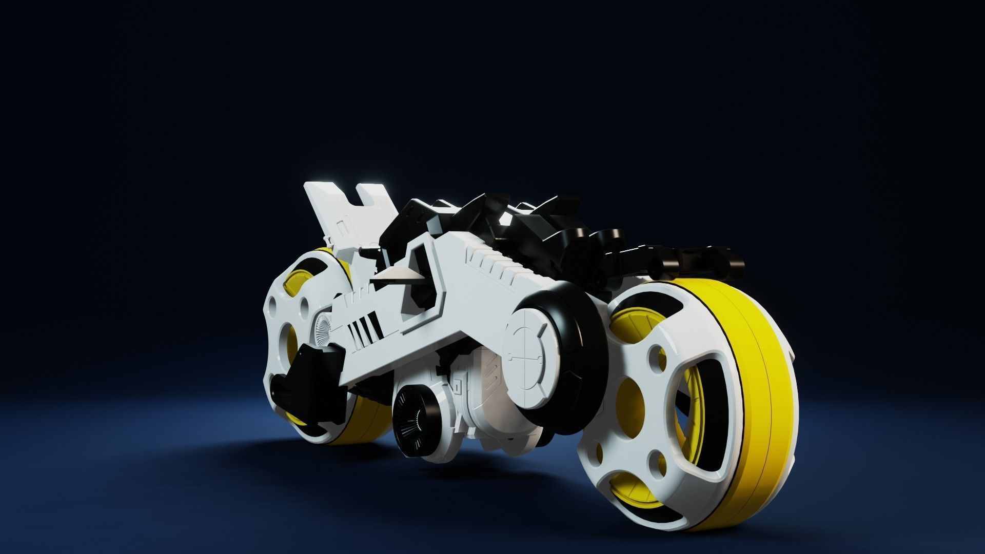 SCI-FI SPORTS BIKE 3D model_6