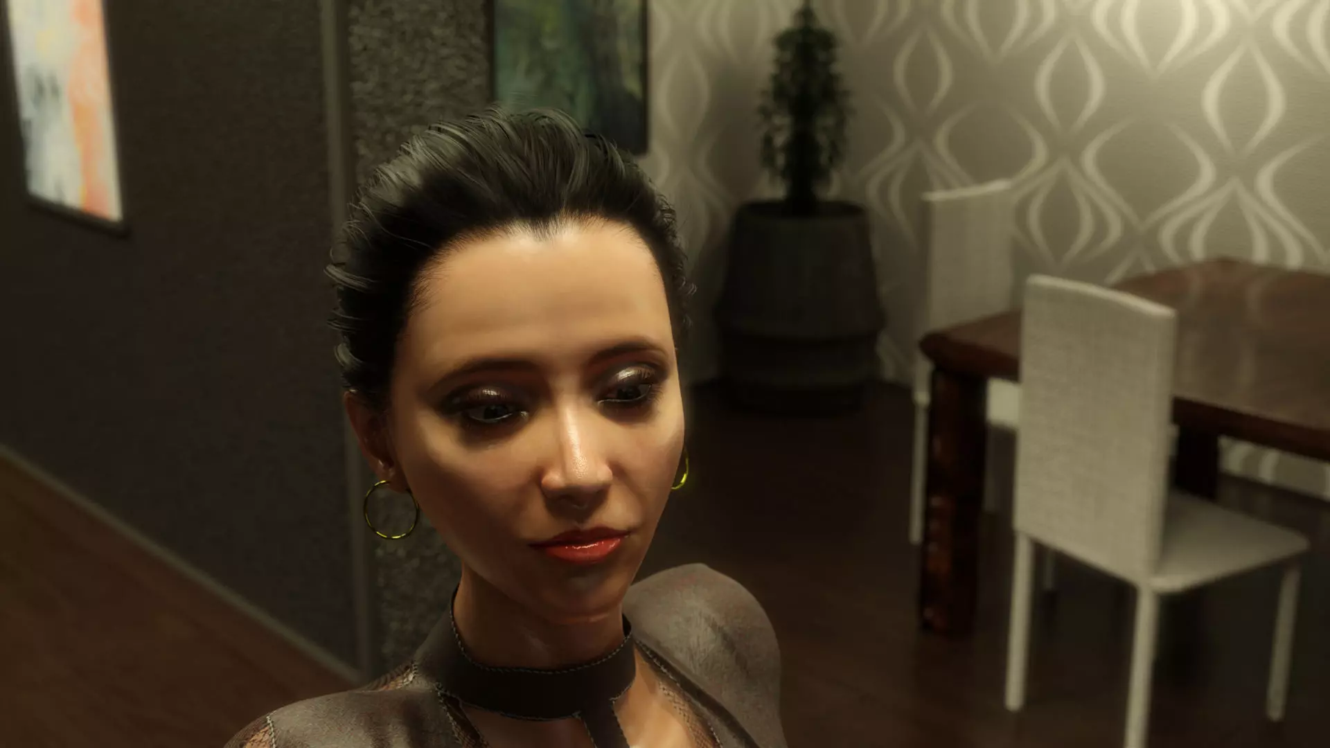 Wife - Emily Low-poly 3D model_0