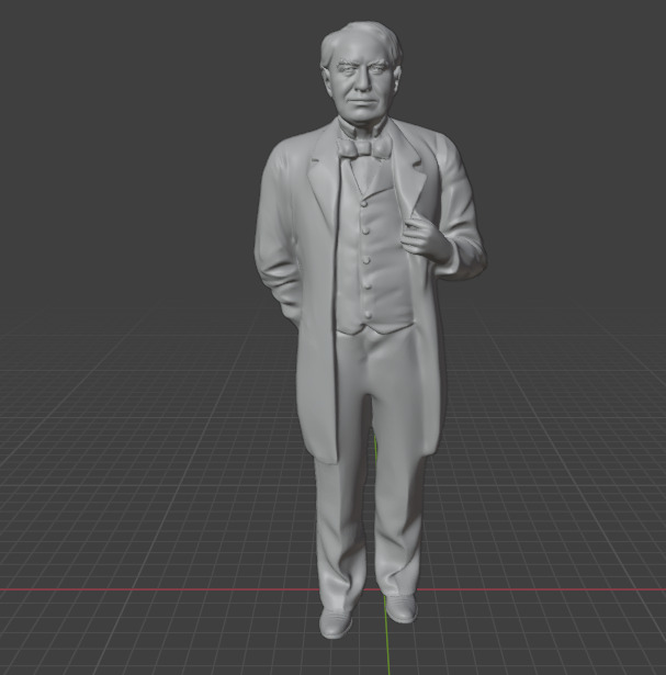 Thomas Edison 3D print model_20